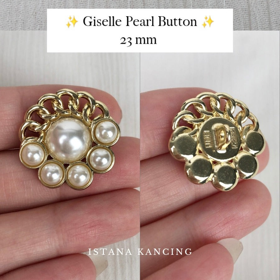 Giselle Pearl Button
