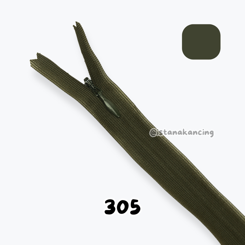 YKK Invisible Zipper - Strip D