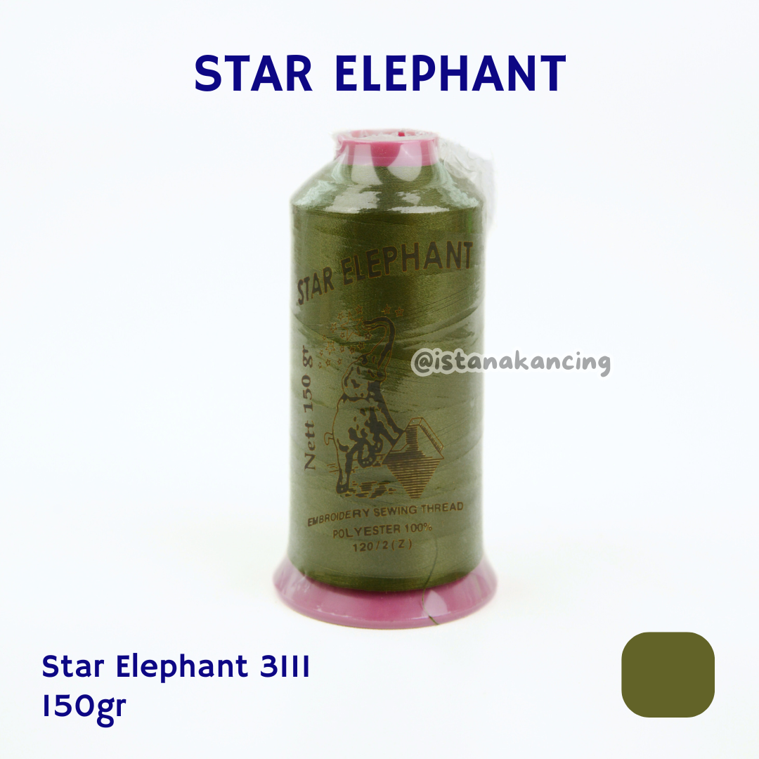 Polyester Star Elephant Netto 150 grm