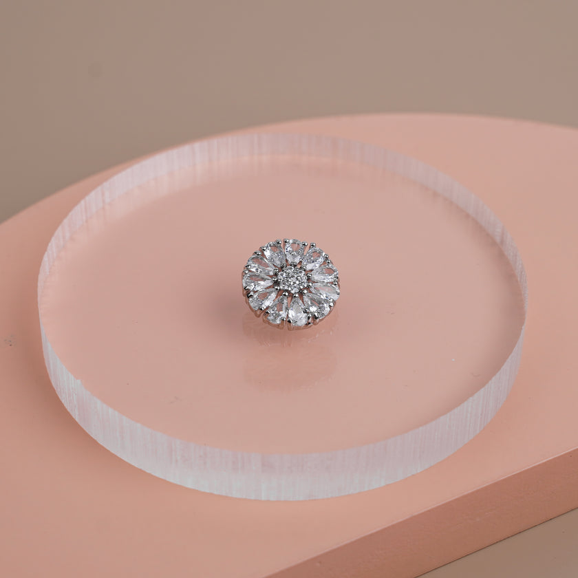 Tombol Berlian Imitasi Zirkon Ivana