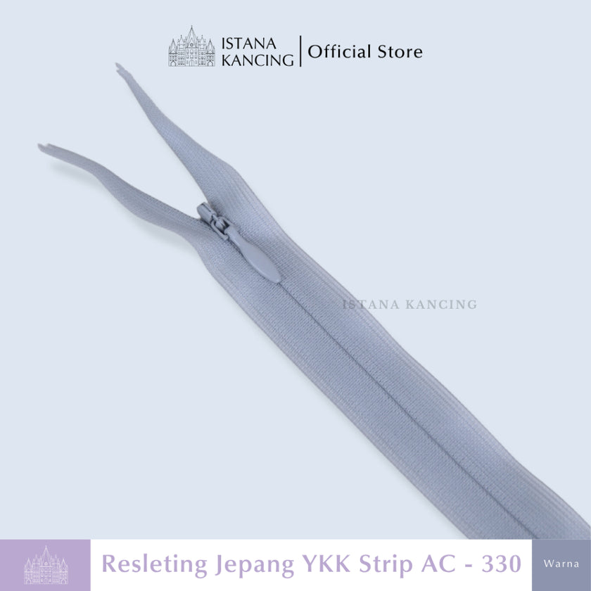 Resleting YKK Tak Terlihat - Strip AC