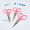Gunting Bordir Biasa