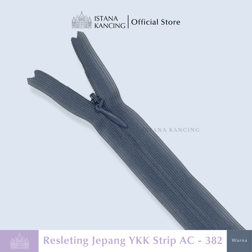 Resleting YKK Tak Terlihat - Strip AC