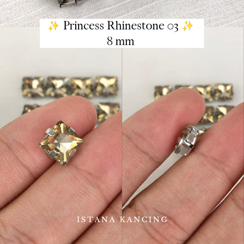Princess Crystal Claw Setting 8mm
