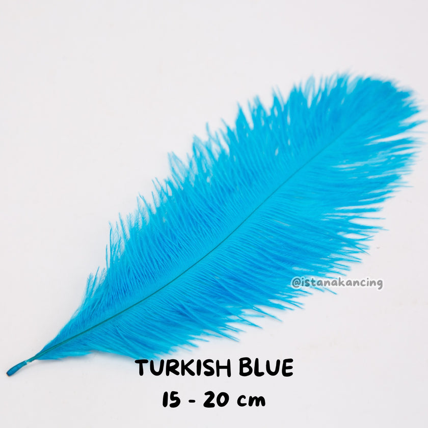 Bulu Ostrich Batangan 15-20cm