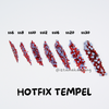 Payet Tempel Mute Gosok Hotfix Rhinestone SS16