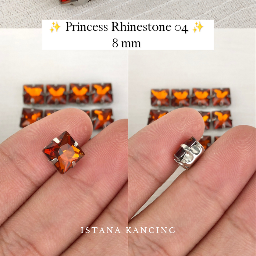 Princess Crystal Claw Setting 8mm