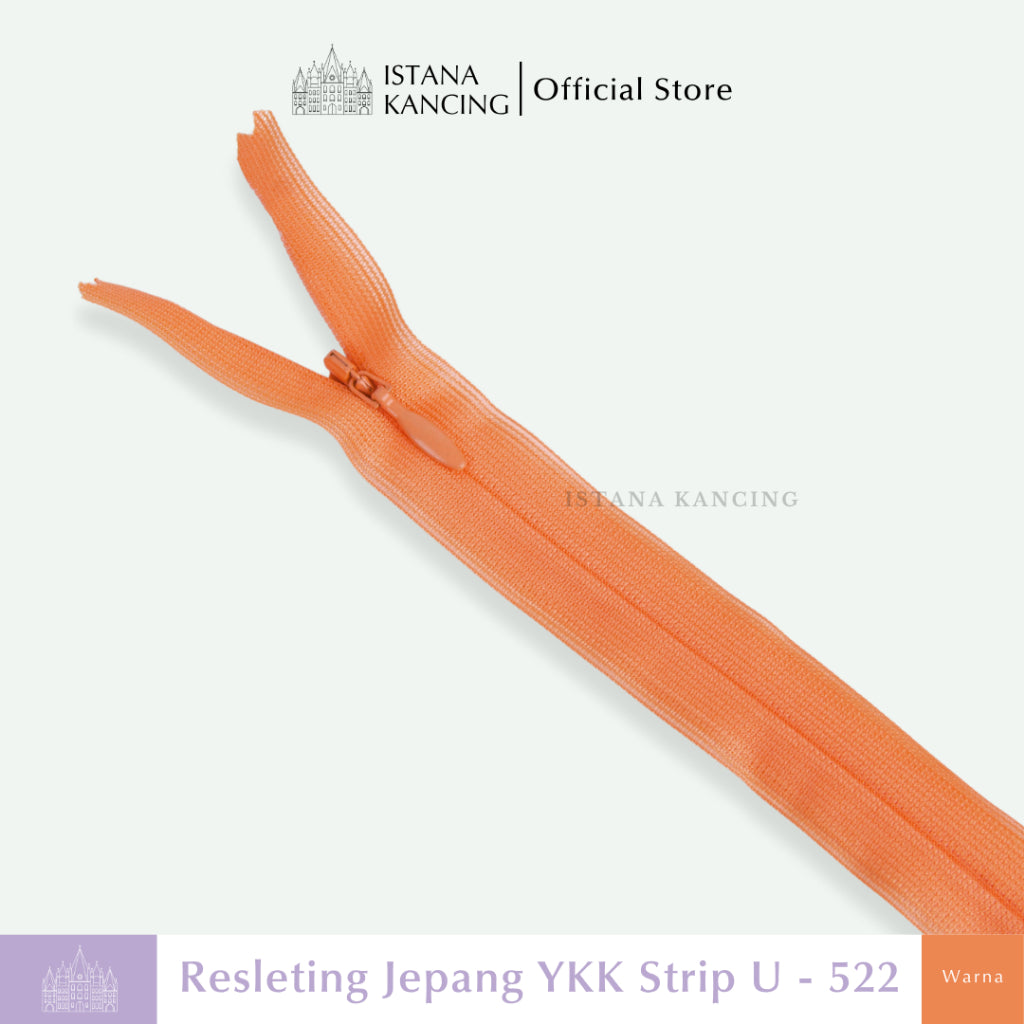 YKK Invisible Zipper - Strip U