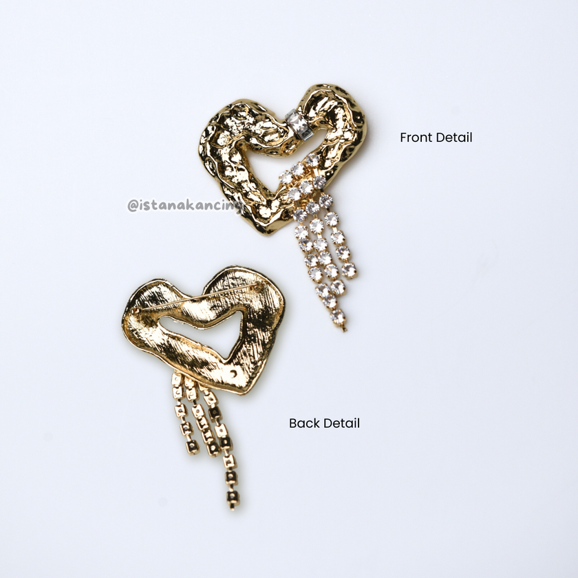 Heart Brooch