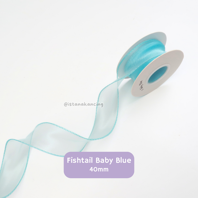 Pita Fishtail Gelombang 40mm