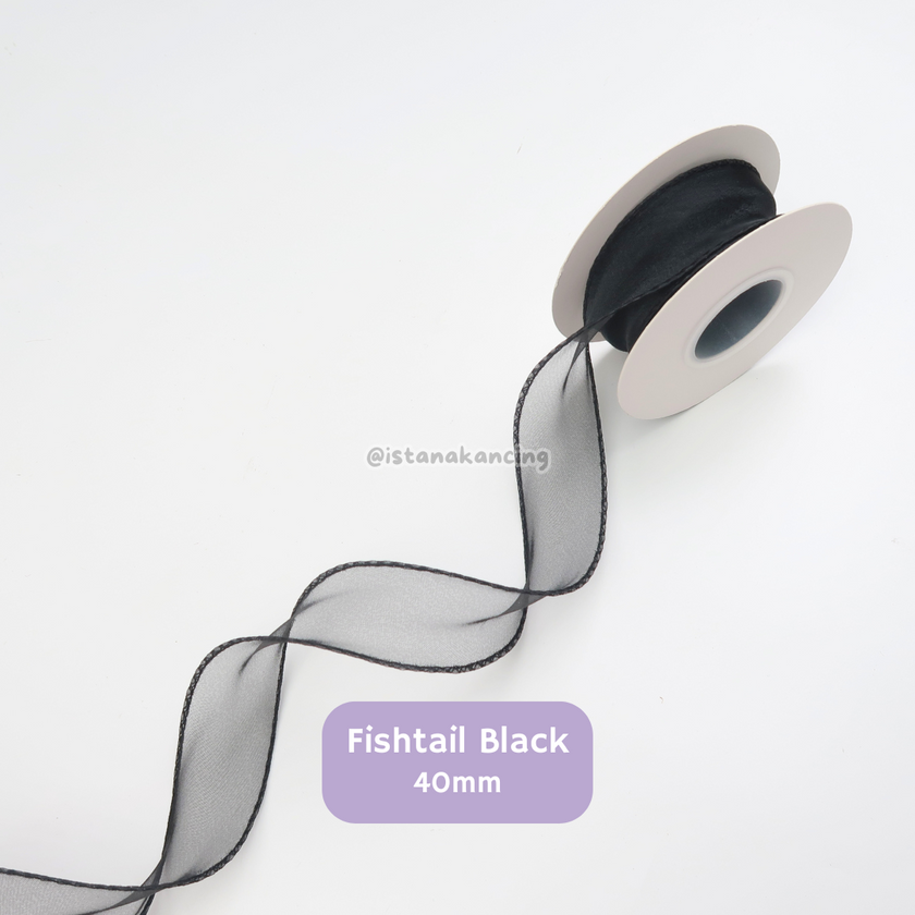 Pita Fishtail Gelombang 40mm
