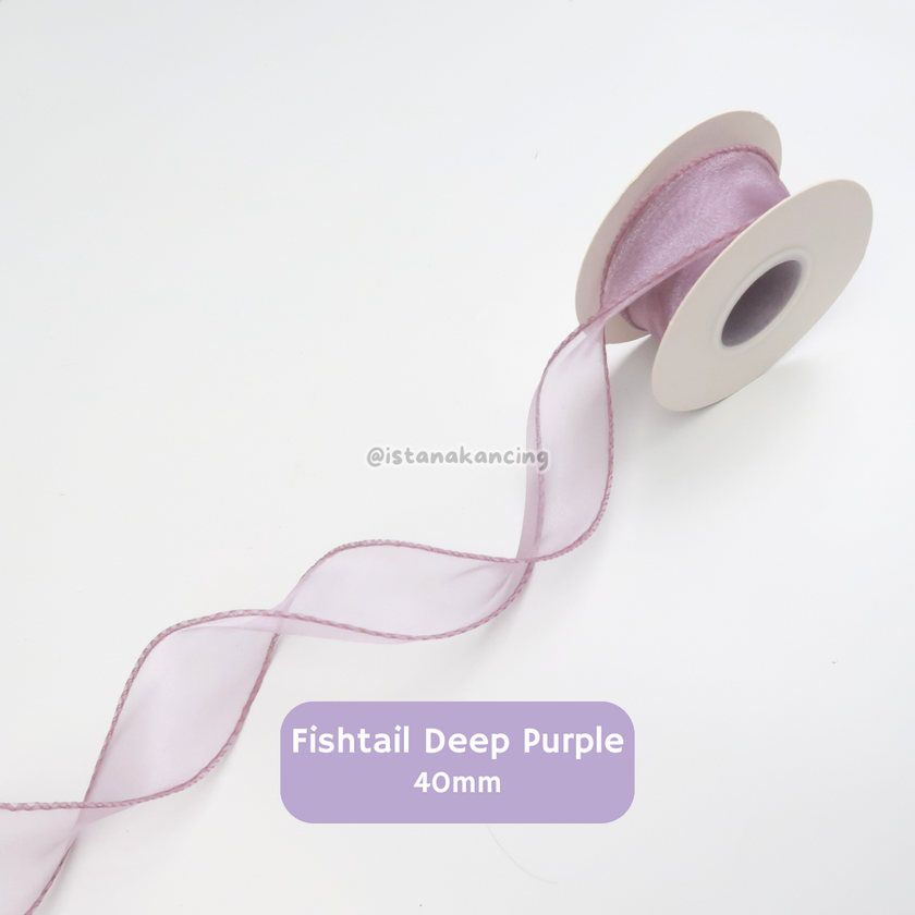 Pita Fishtail Gelombang 40mm
