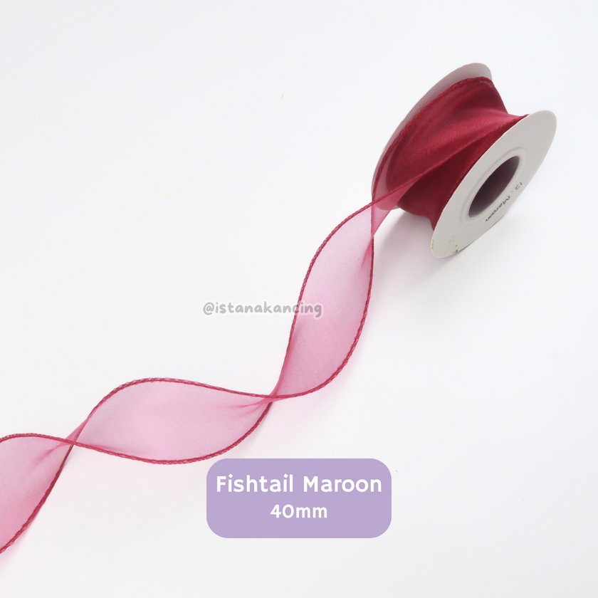 Pita Fishtail Gelombang 40mm