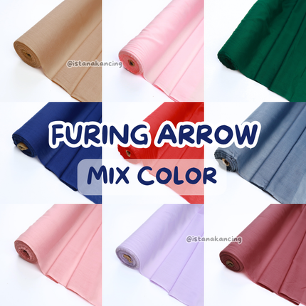 Kain Furing Arrow (Hero) Lebar 115cm