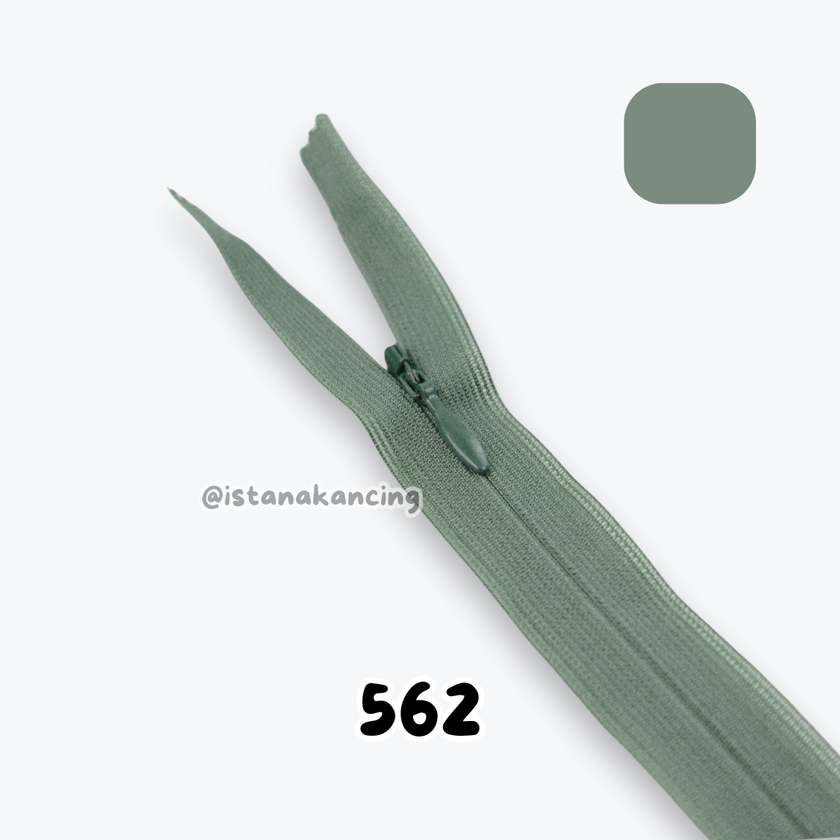 YKK Invisible Zipper - Strip D