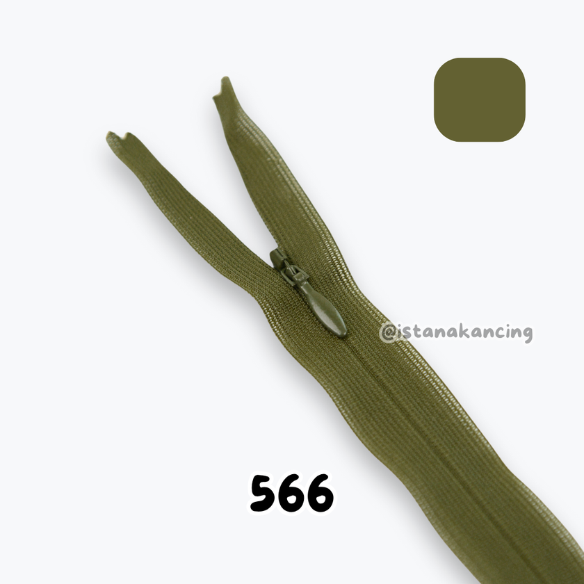 YKK Invisible Zipper - Strip D