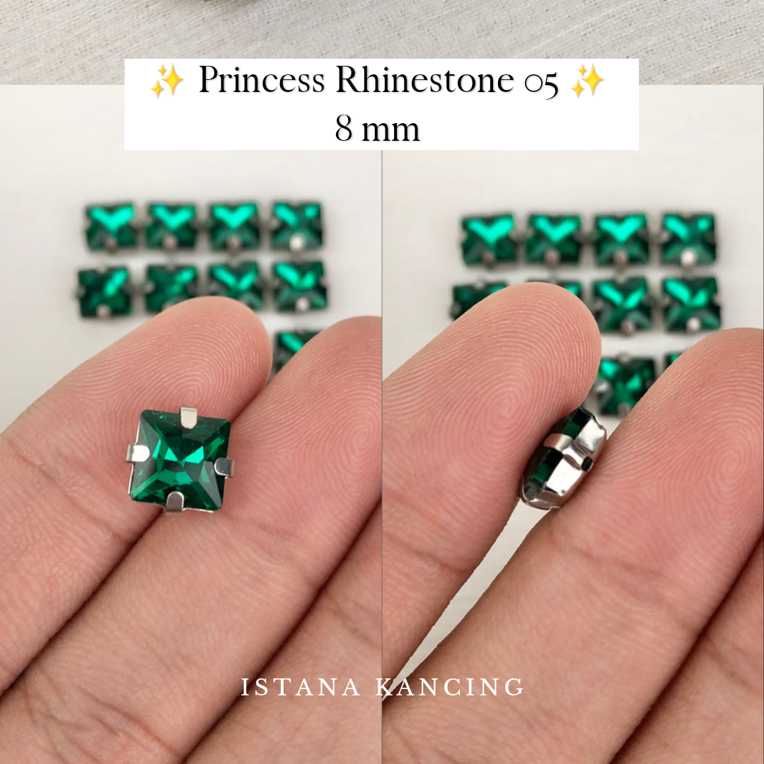 Princess Crystal Claw Setting 8mm