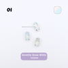 Navette Pastel Rhinestone 7x15mm