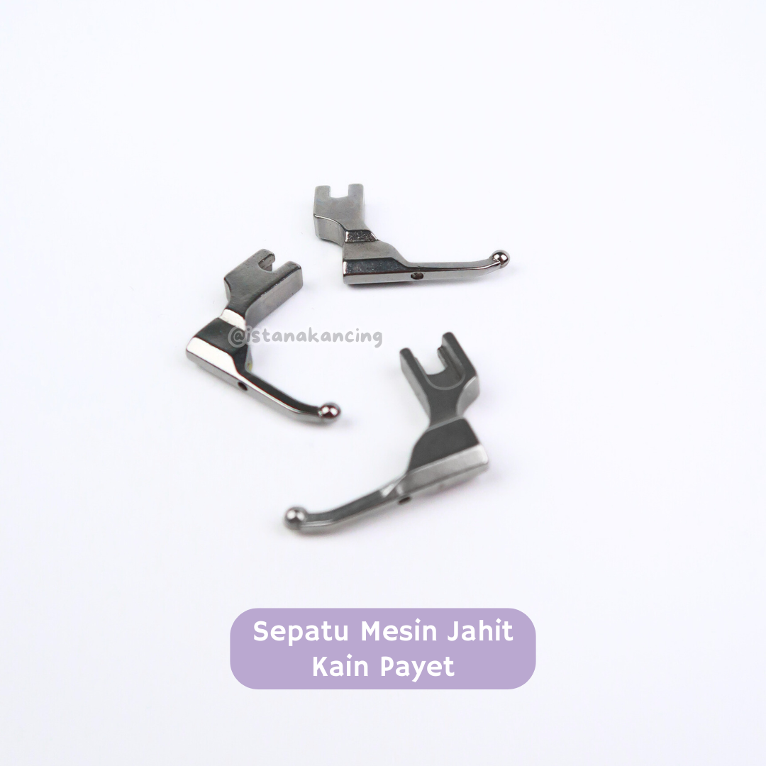 Sepatu Jahit Kain Payet