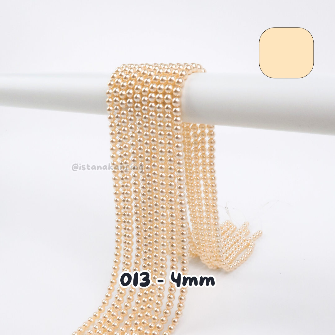 Mutiara Sintetis 4mm Pt 1