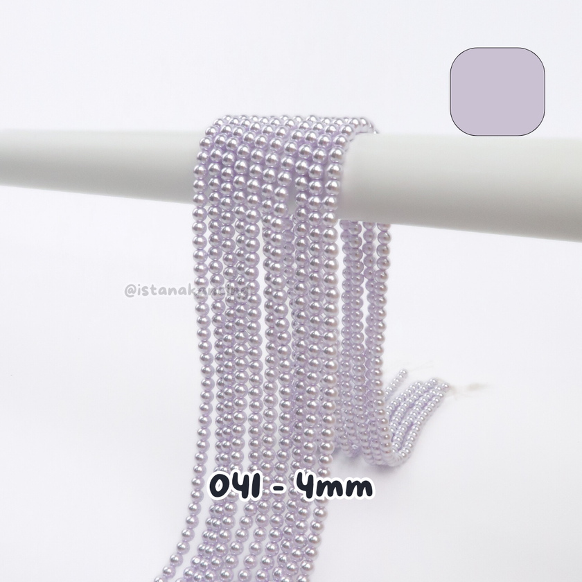 Mutiara Sintetis 4mm Pt 1