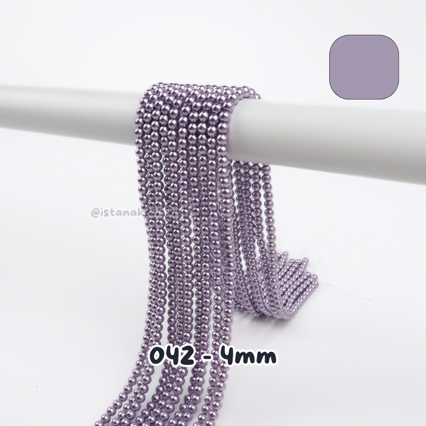Mutiara Sintetis 4mm Pt 1