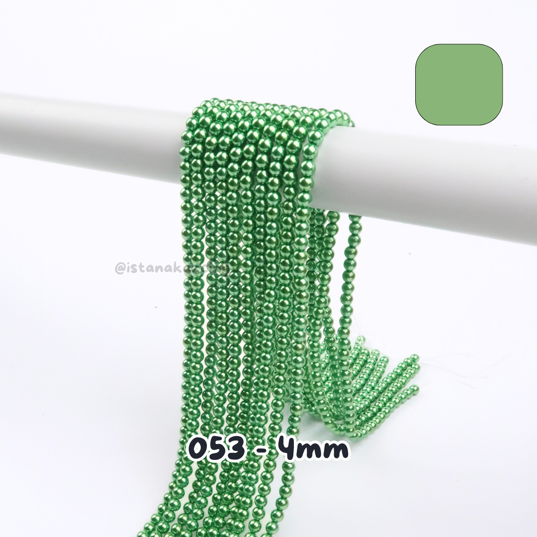 Mutiara Sintetis 4mm Pt 1