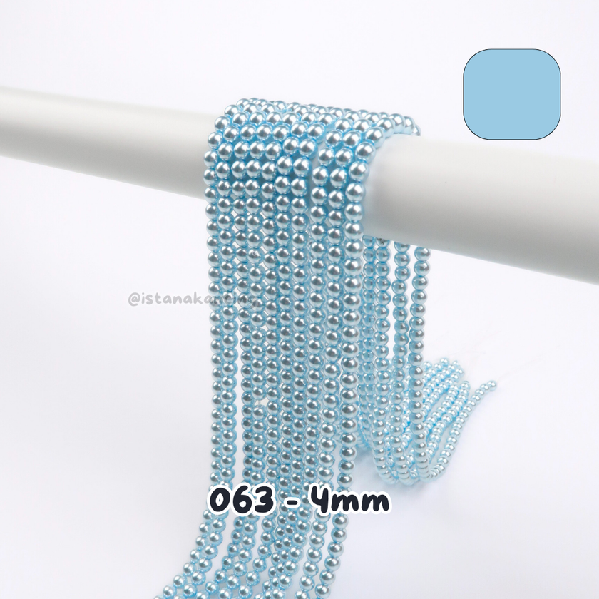 Mutiara Sintetis 4mm Pt 1