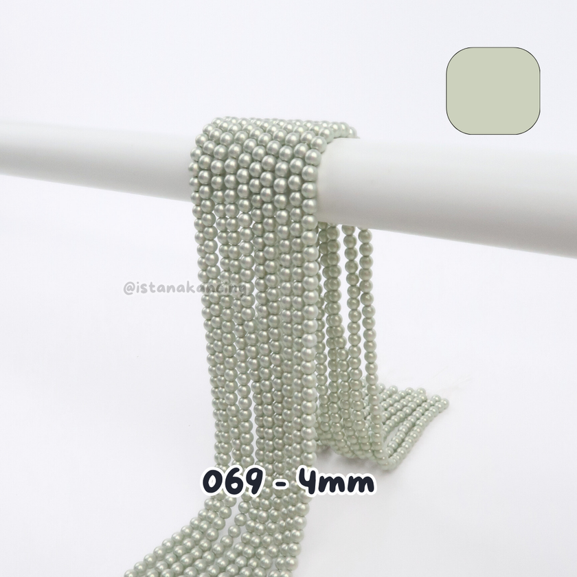 Mutiara Sintetis 4mm Pt 2