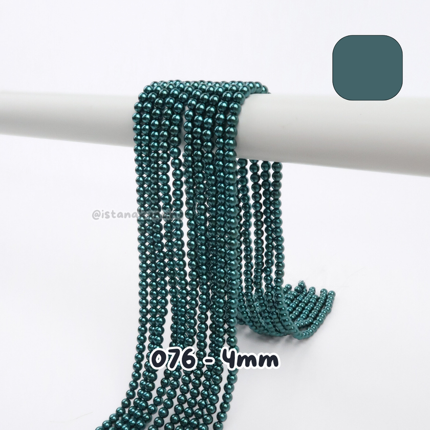 Mutiara Sintetis 4mm Pt 2