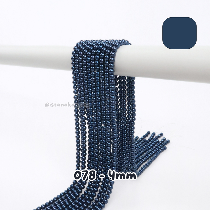 Mutiara Sintetis 4mm Pt 2