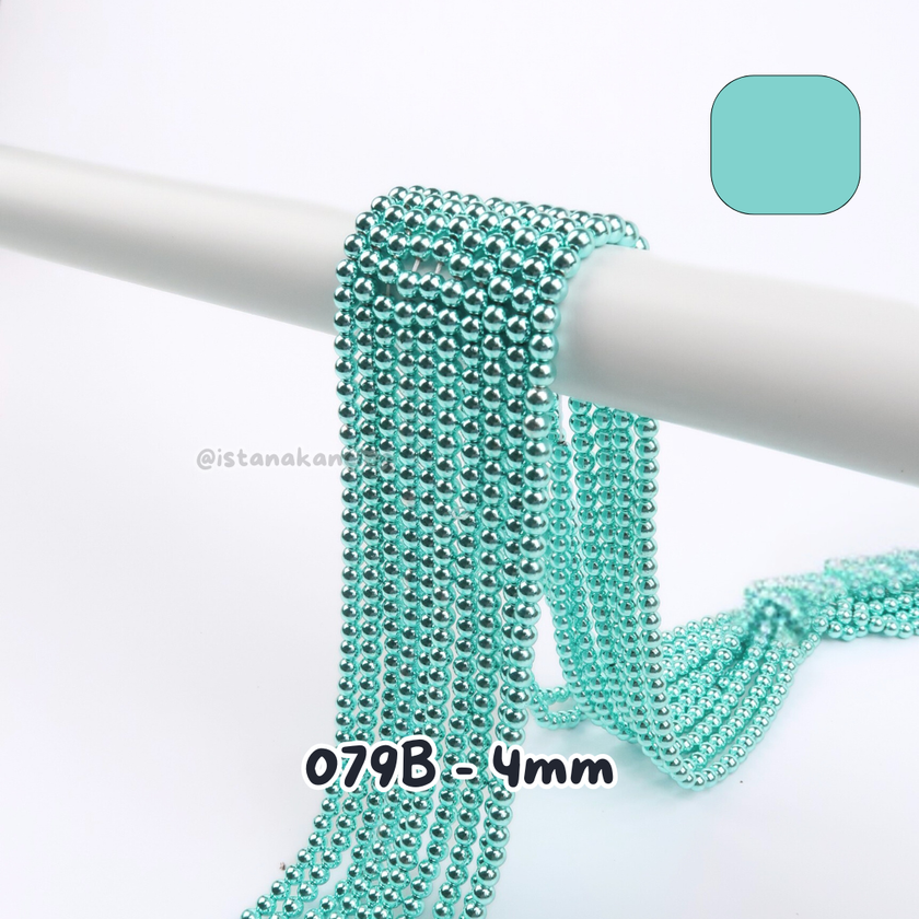 Mutiara Sintetis 4mm Pt 2