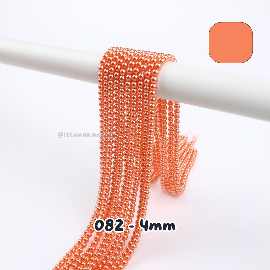 Mutiara Sintetis 4mm Pt 1