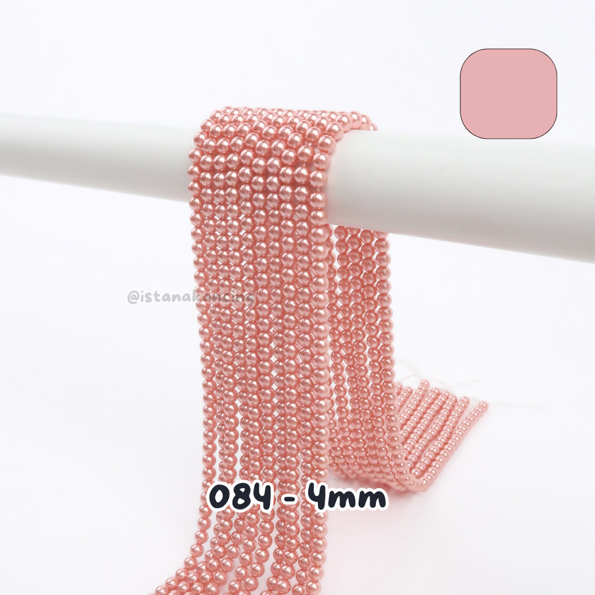 Mutiara Sintetis 4mm Pt 1