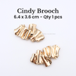Brooch Cindy Aksesoris Pin Peniti Baju Hijab Mewah Unik Premium Pin | Istana Kancing