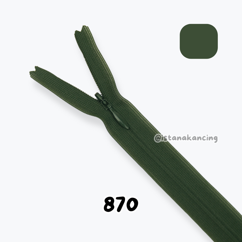 YKK Invisible Zipper - Strip E