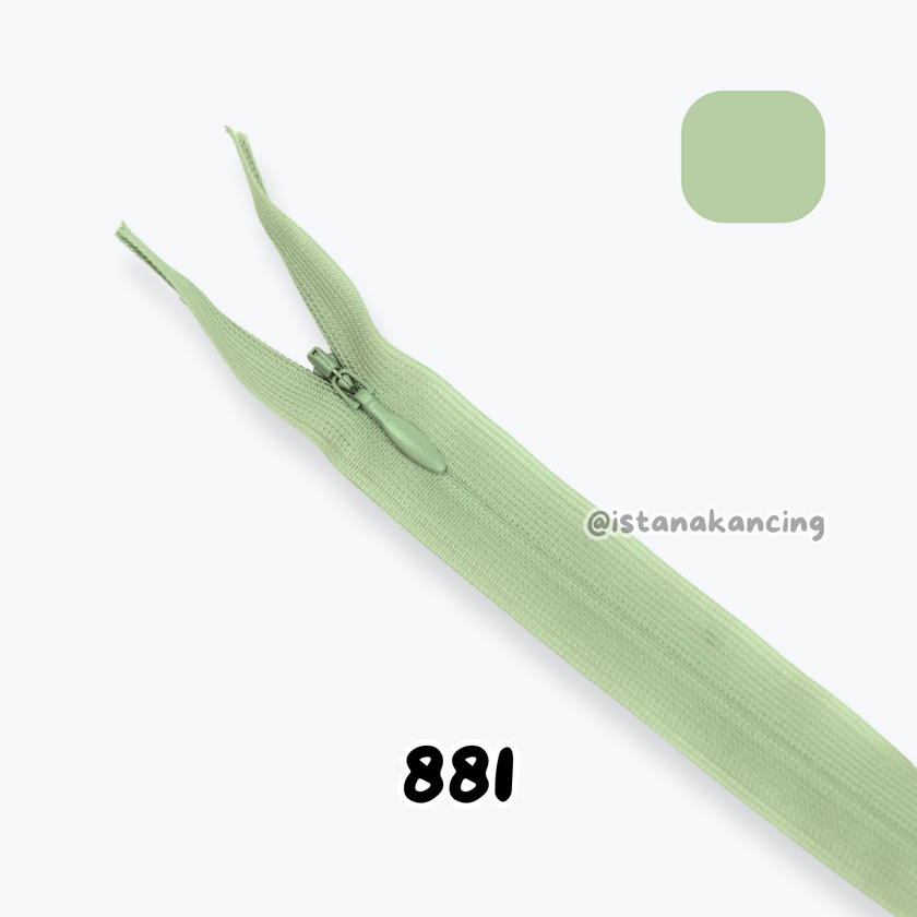 YKK Invisible Zipper - Strip E