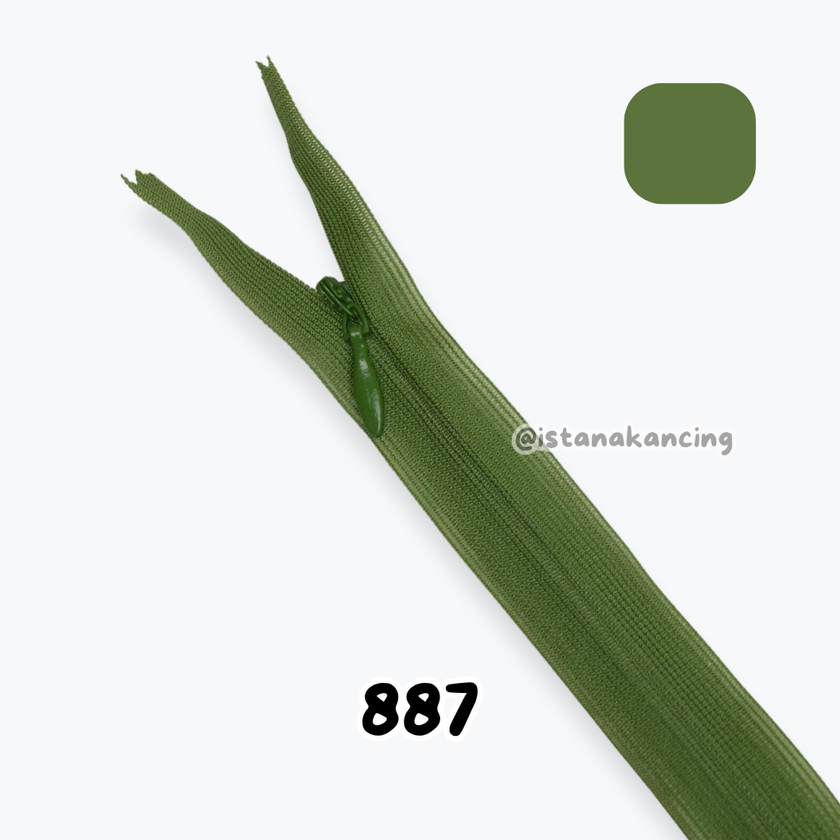 YKK Invisible Zipper - Strip E