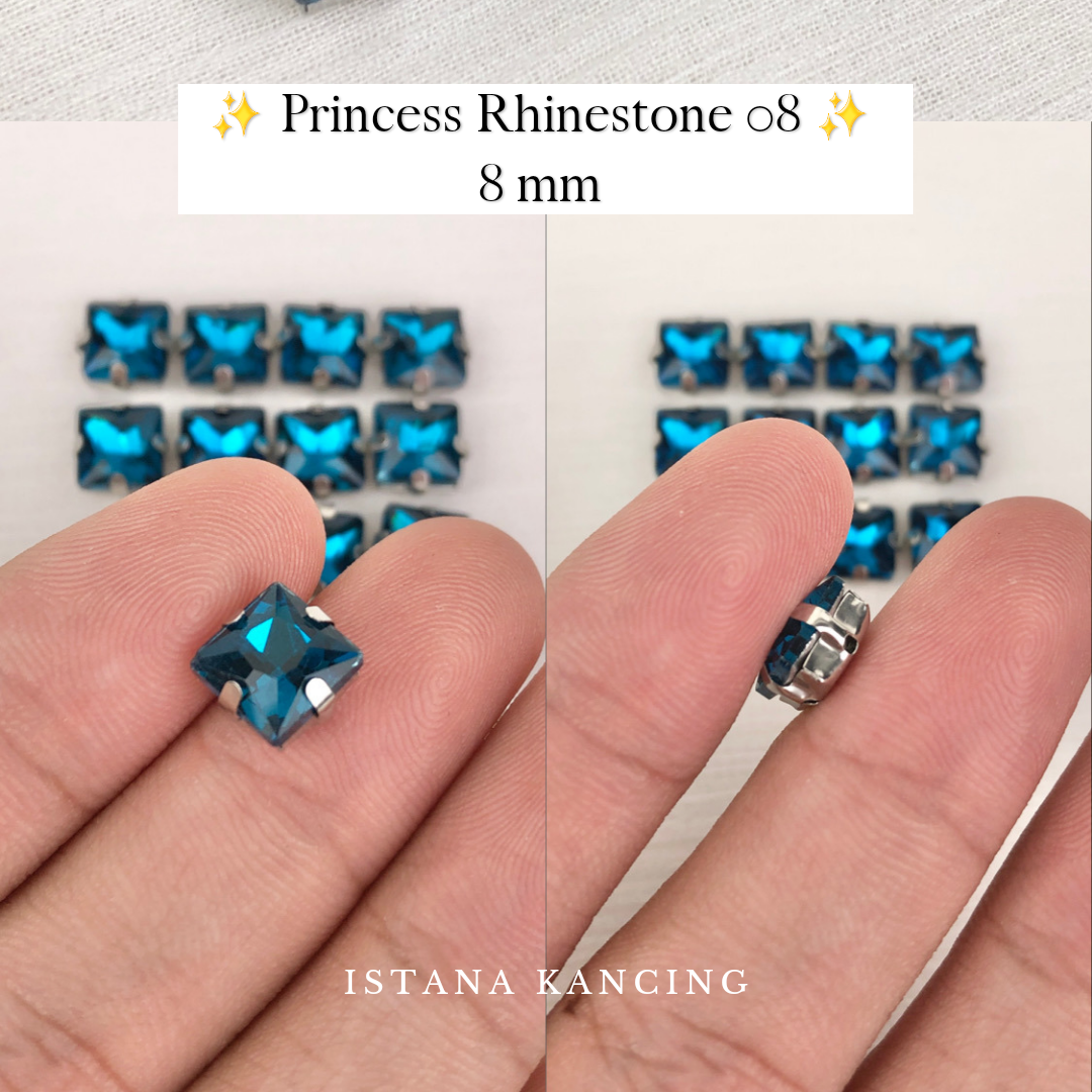 Princess Crystal Claw Setting 8mm