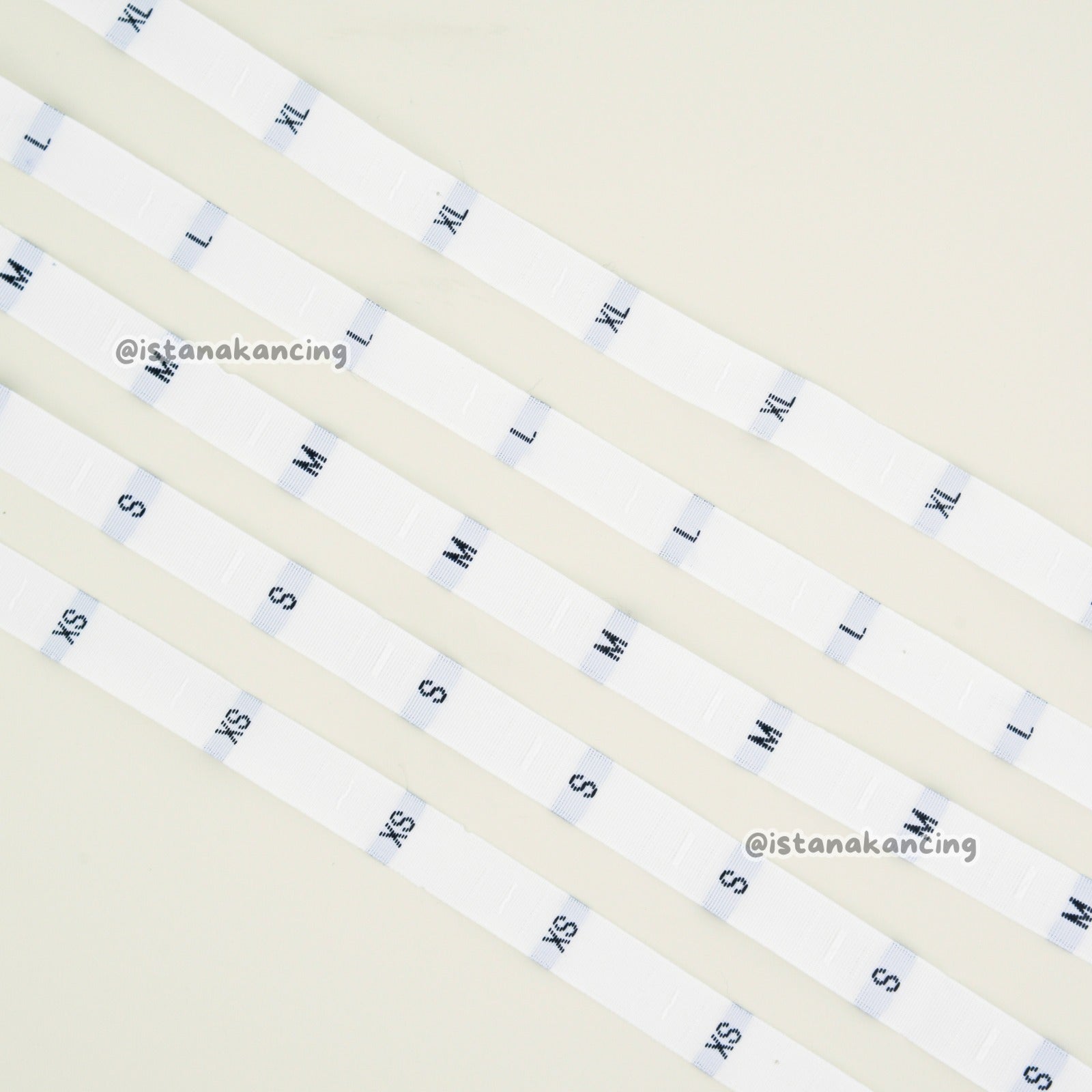 Label Size Pakaian