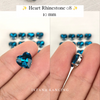 Heart Crystal Claw Setting 10mm