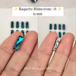 Baguette Crystal Claw Setting 15mm