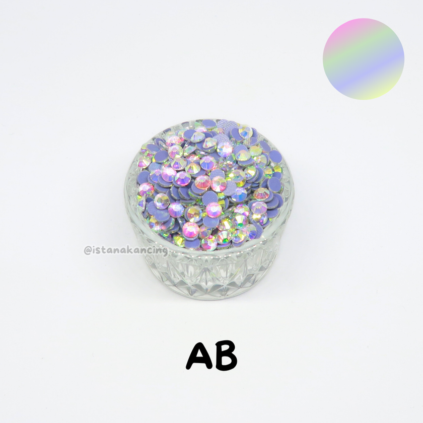 Payet Tempel Mute Gosok Hotfix Rhinestone SS20