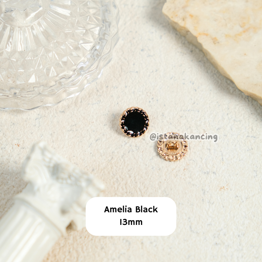 Amelia Kancing 13mm, 15mm, 21mm