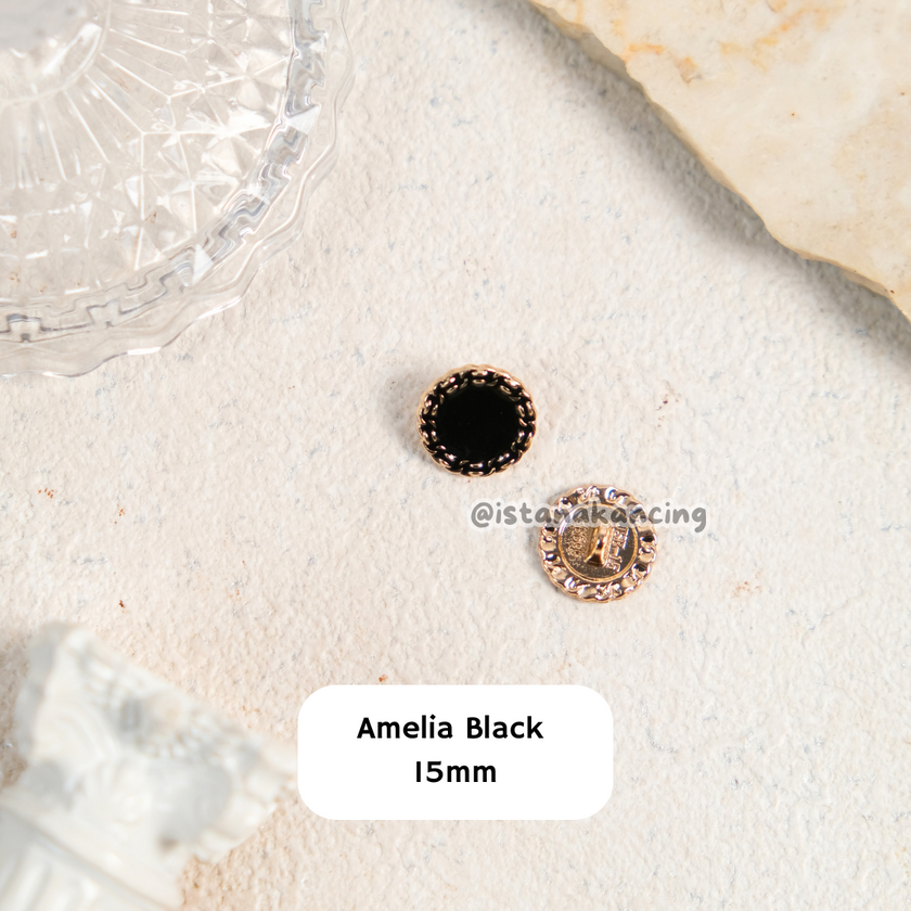 Amelia Kancing 13mm, 15mm, 21mm