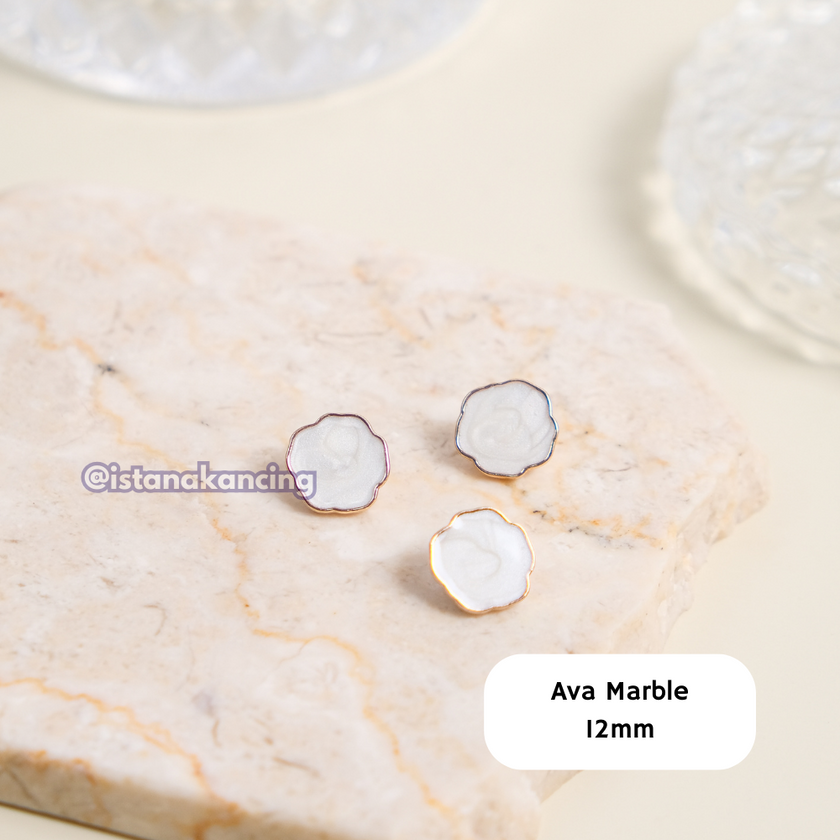 Ava Marble Kancing 12mm