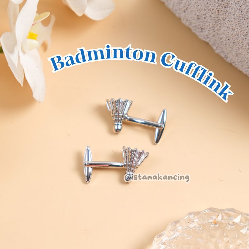Badminton Cufflink
