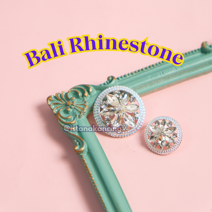 Bali Kancing Kristal 18mm & 25mm