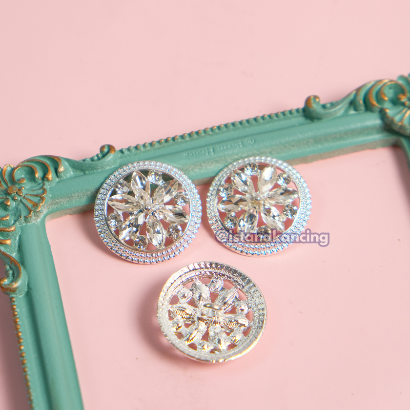 Bali Kancing Kristal 18mm & 25mm