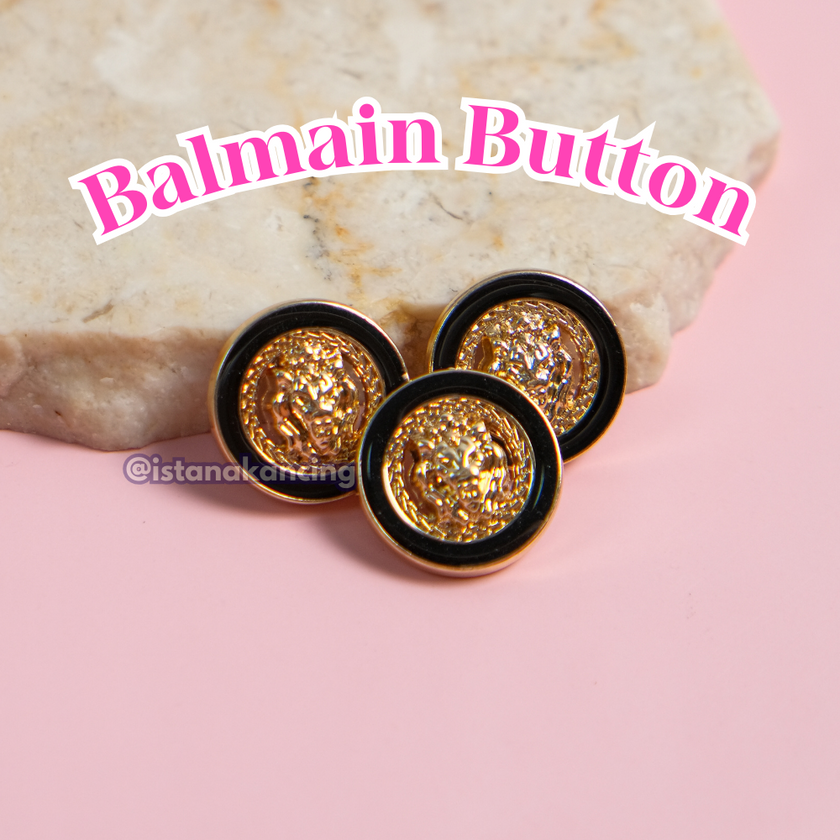 Tombol Logam Balmain
